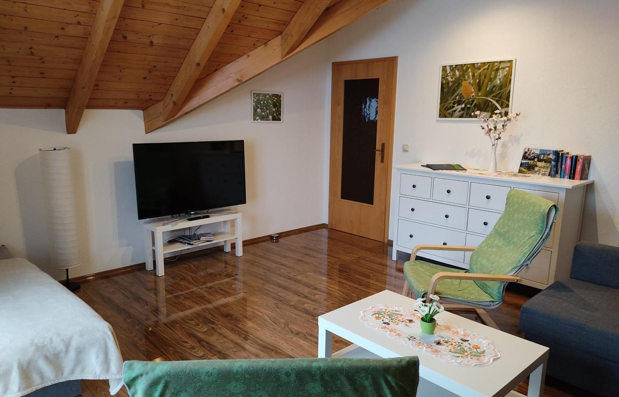 Gemuetliche Ferienwohnung Im Schoenen Erzgebirge - Wohnung Fruehling 艾本施托克 外观 照片